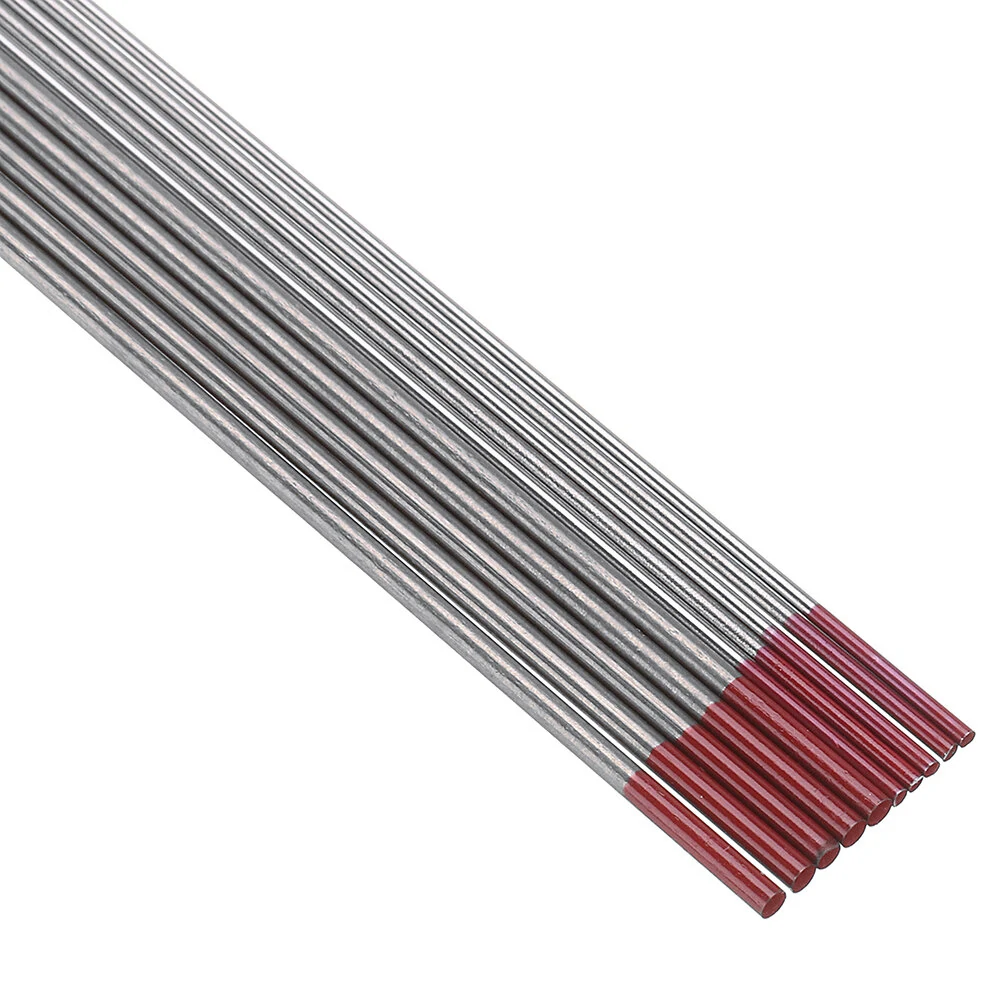 WT20 1.0/1.6x150mm TIG Welding Tungsten Electrodes - 10Pcs Red Tip Rods Set - Image 5