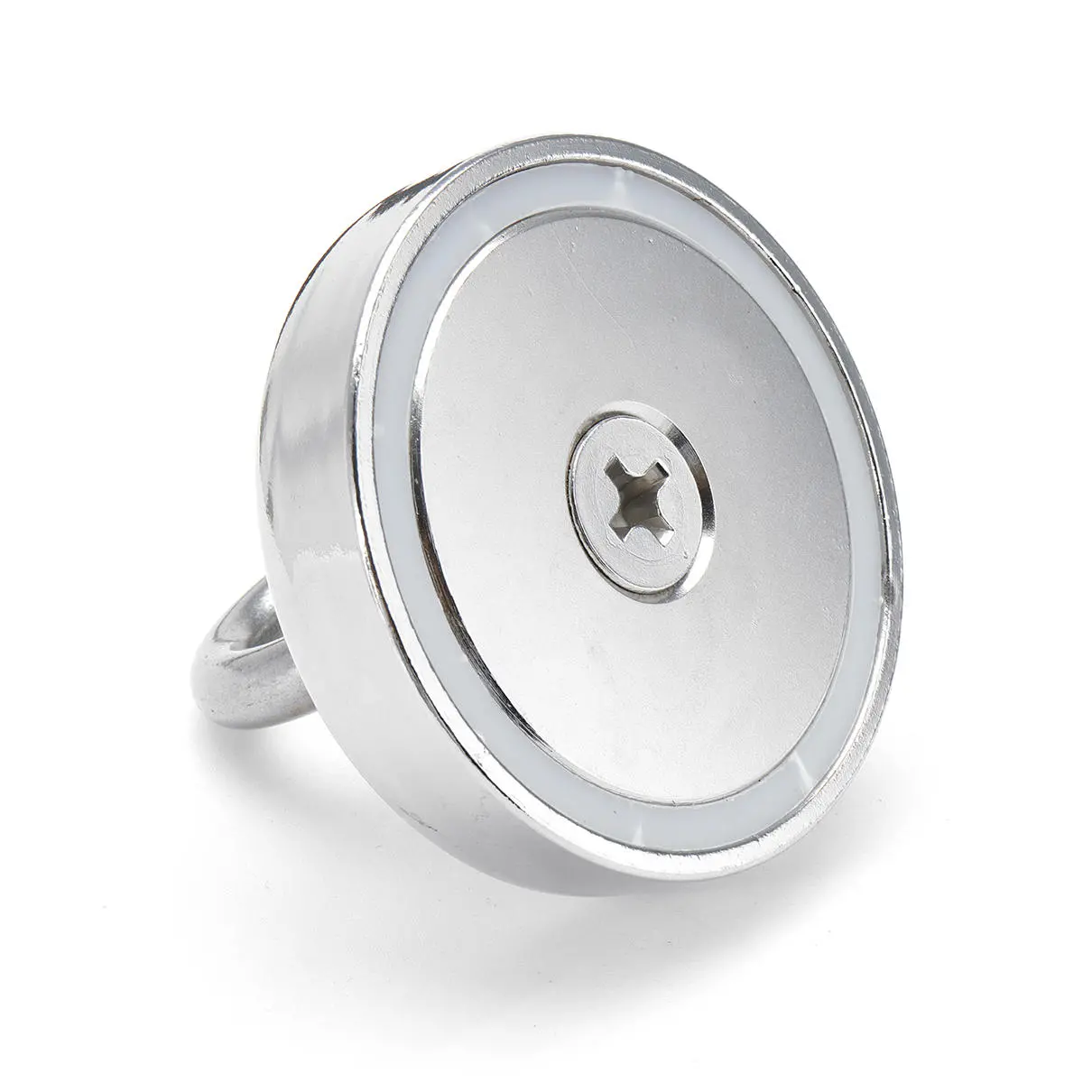 NJ36 Neodymium Fishing Magnet - 50KG Pull 36mm for Treasure Hunting & Recovery - Image 3