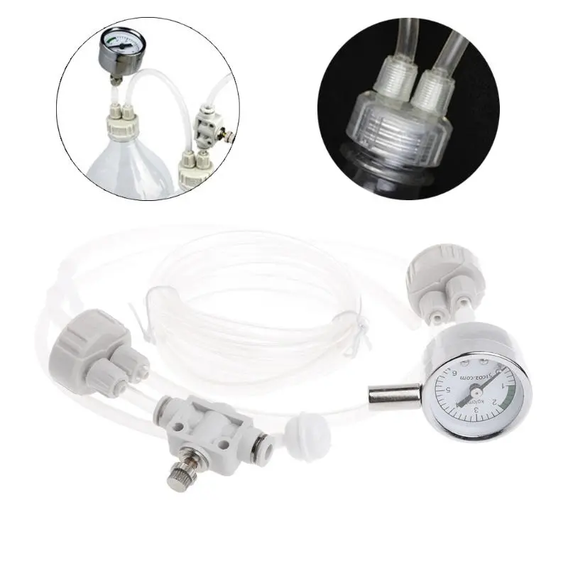 CO2 Generator System Kit - Adjustable Pressure & Air Flow | Aquarium Plant Valve Diffuser - Image 4