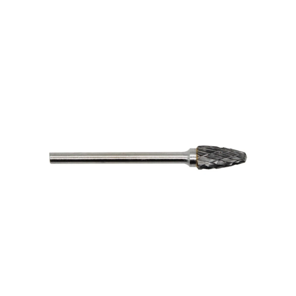Carbide Tungsten Steel Rotary File - 10pcs Drill Grinding Head Set for Wood Carving - Image 4