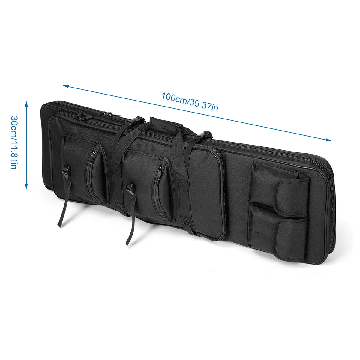 Tactical Gear PB251 Gun Bag - Water Resistant Oxford Cloth - Multi Compartments - 100x30CM - Image 2