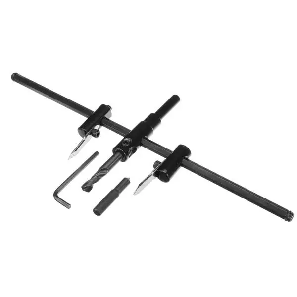 Adjustable 40-300mm Hole Saw Cutter - Circle Cutting Tool for Wood & Drywall - Image 2