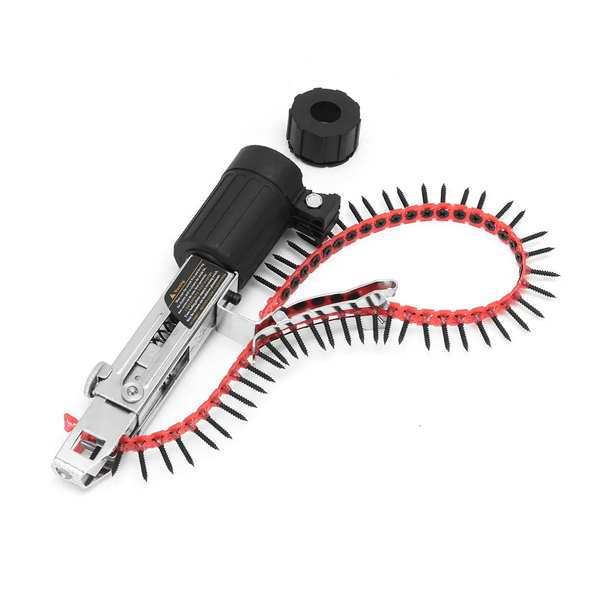 Drillpro 4pc Automatic Chain Nail Adapter - Electric Drill Attachment for Woodworking - Image 4