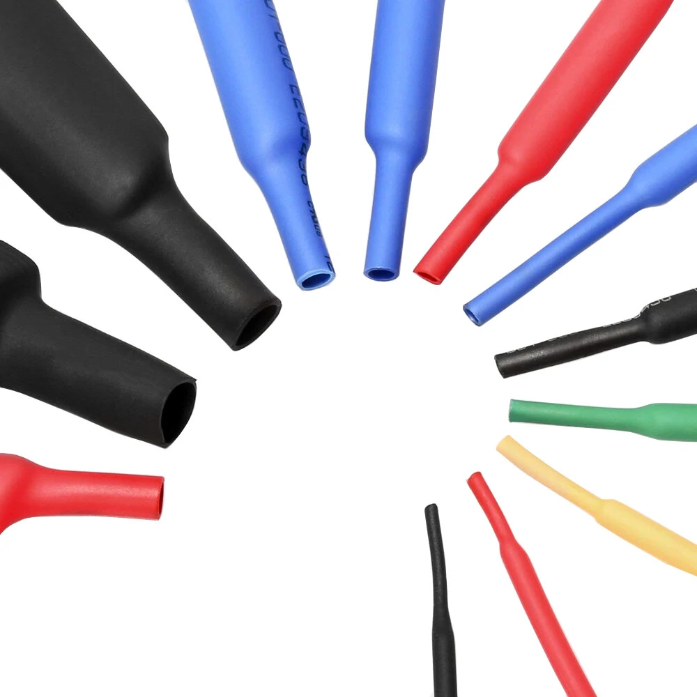 328Pcs Heat Shrink Tube Kit - 8 Sizes & Mixed Colors for Wire & Car Electrical | 2:1 Ratio - Image 2
