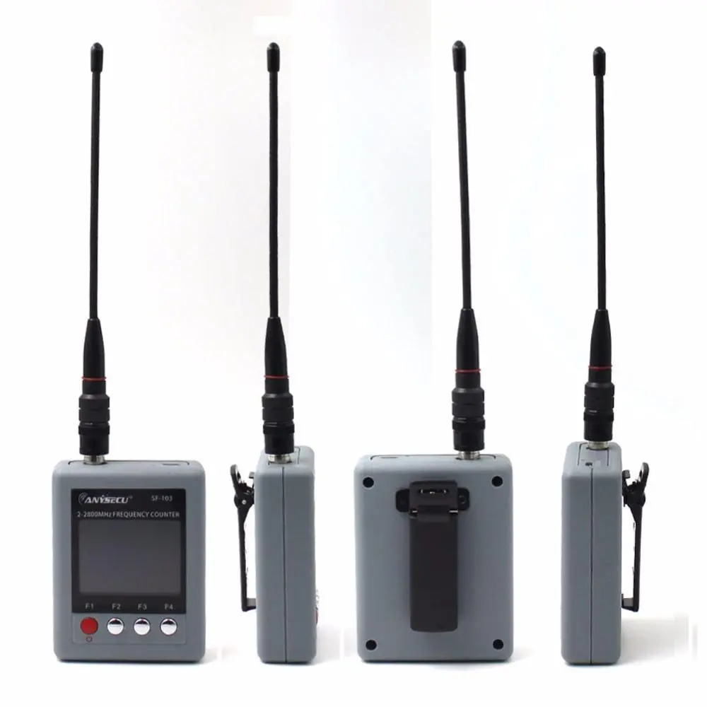Anysecu SF103 Portable Frequency Counter | 2MHz-2800MHz | CTCSS/DCS & DMR Testable - Image 2