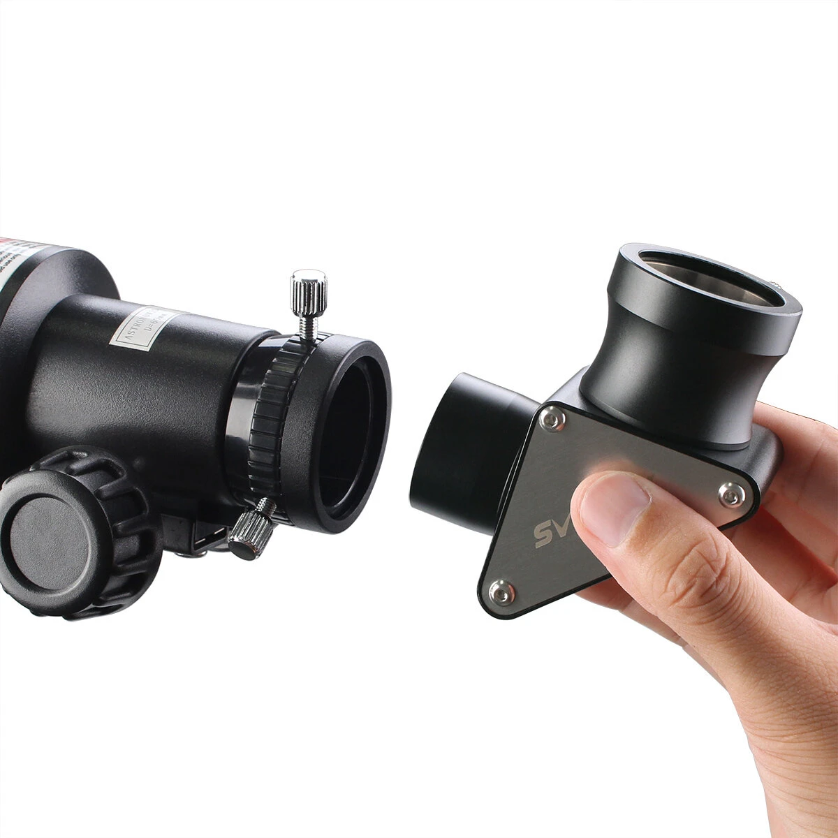 SVBONY Fully Metal 1.25 90-Degree Mirror Diagonal | for Refractor Telescopes - Image 2