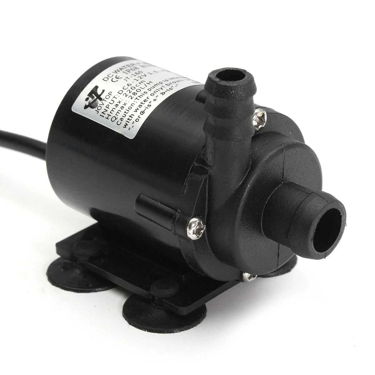 Ultra-Quiet 12V 280L/H Water Pump | Durable ABS Material, 20000H Lifespan - Image 5