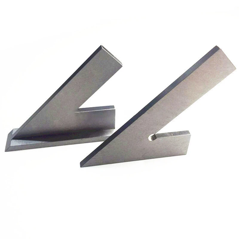 45 Degree Square Ruler Angle Gauge - Wide Base Steel 45° Try Square for Machinists - Image 2