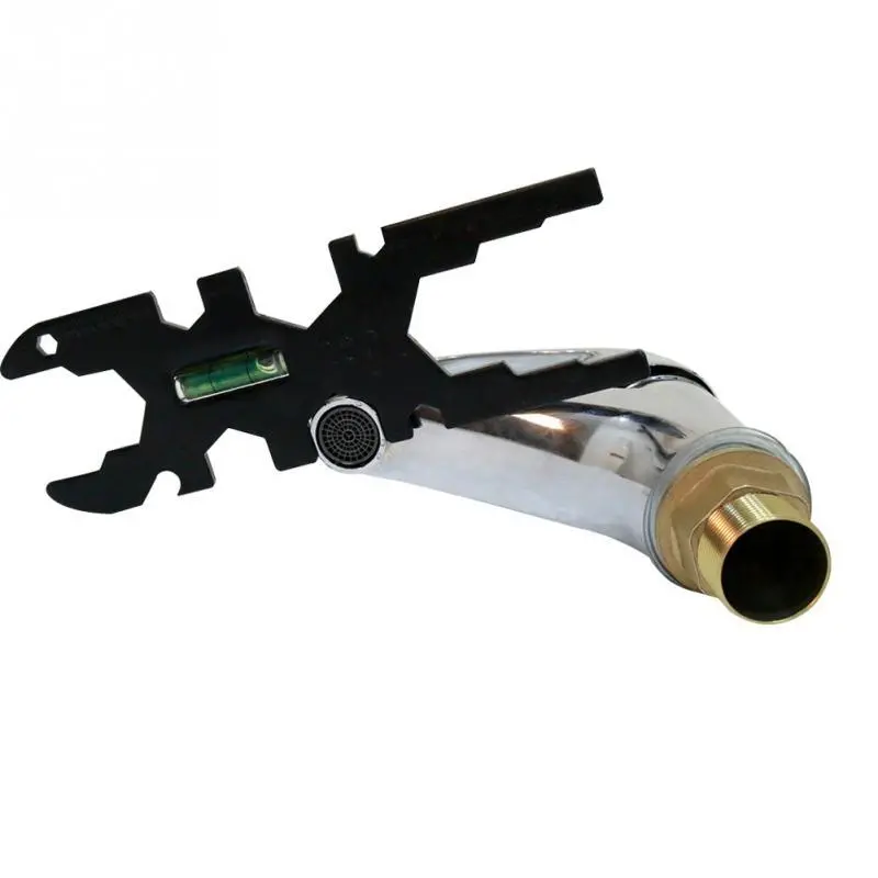 Multi-functional Socket Wrench - Carbon Steel Portable Tool for Faucet Repair - Image 4