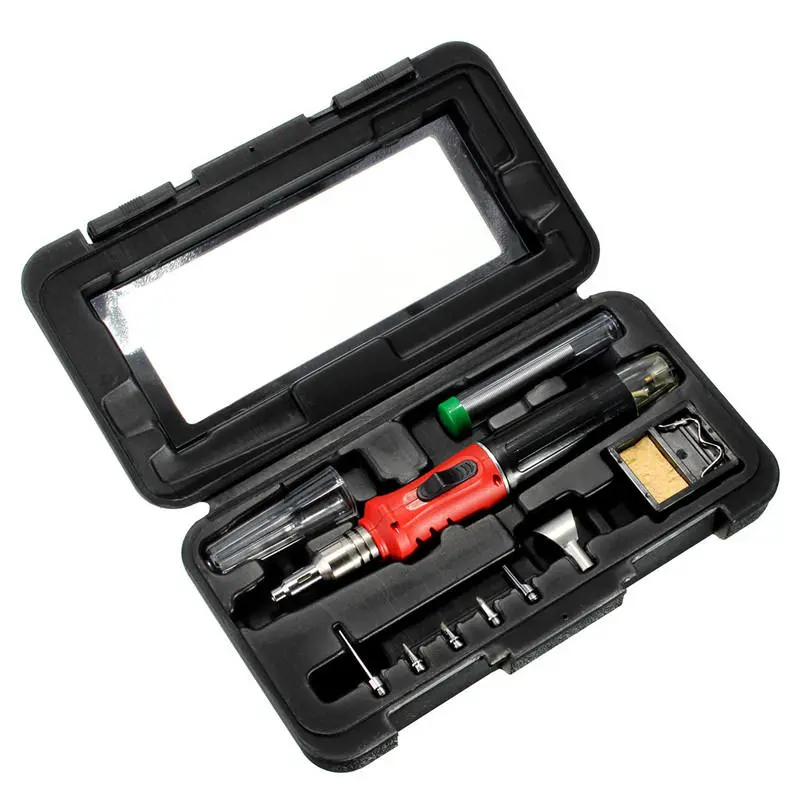 HS-1115K 10-in-1 Welding Kit | Professional Butane Blow Torch & Soldering Iron - Image 2