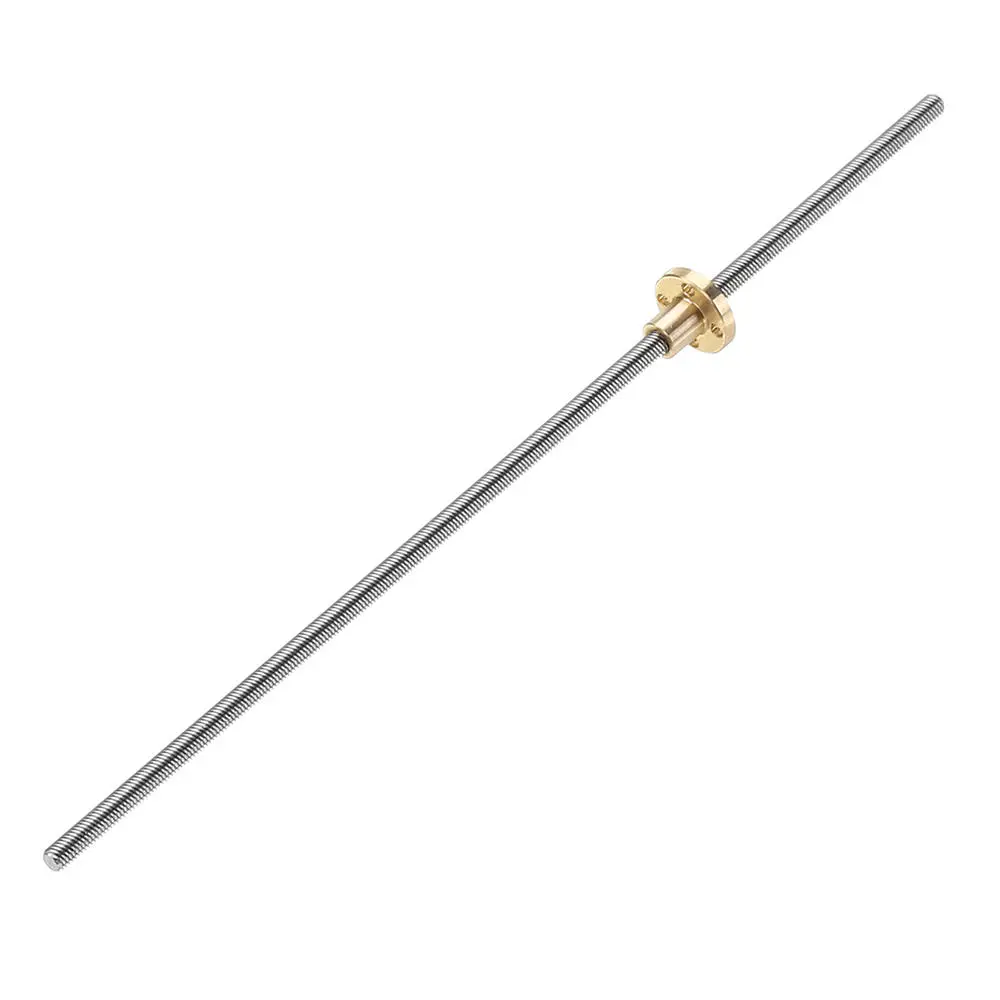 Machifit T6 Lead Screw 300mm Length | 6mm Thread 1mm Pitch with Copper Nut - Image 2