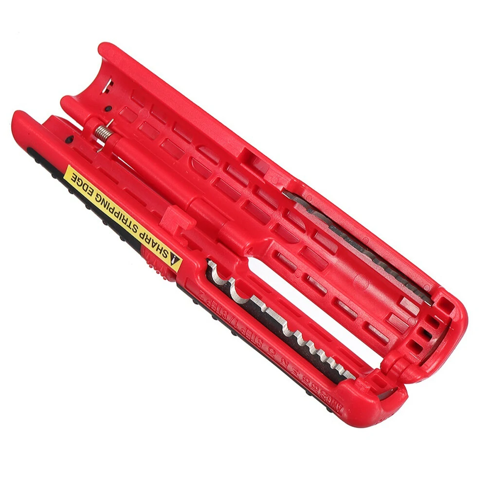 Multifunction Coaxial Cable Wire Pen Cutter Stripper Hand Pliers Tool - SCVD889 - Image 2