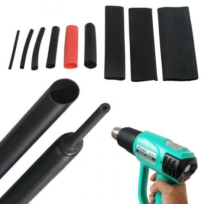 164Pcs Polyolefin Heat Shrink Tubing Set - Assorted Wire Cable Insulated Sleeving - Image 2