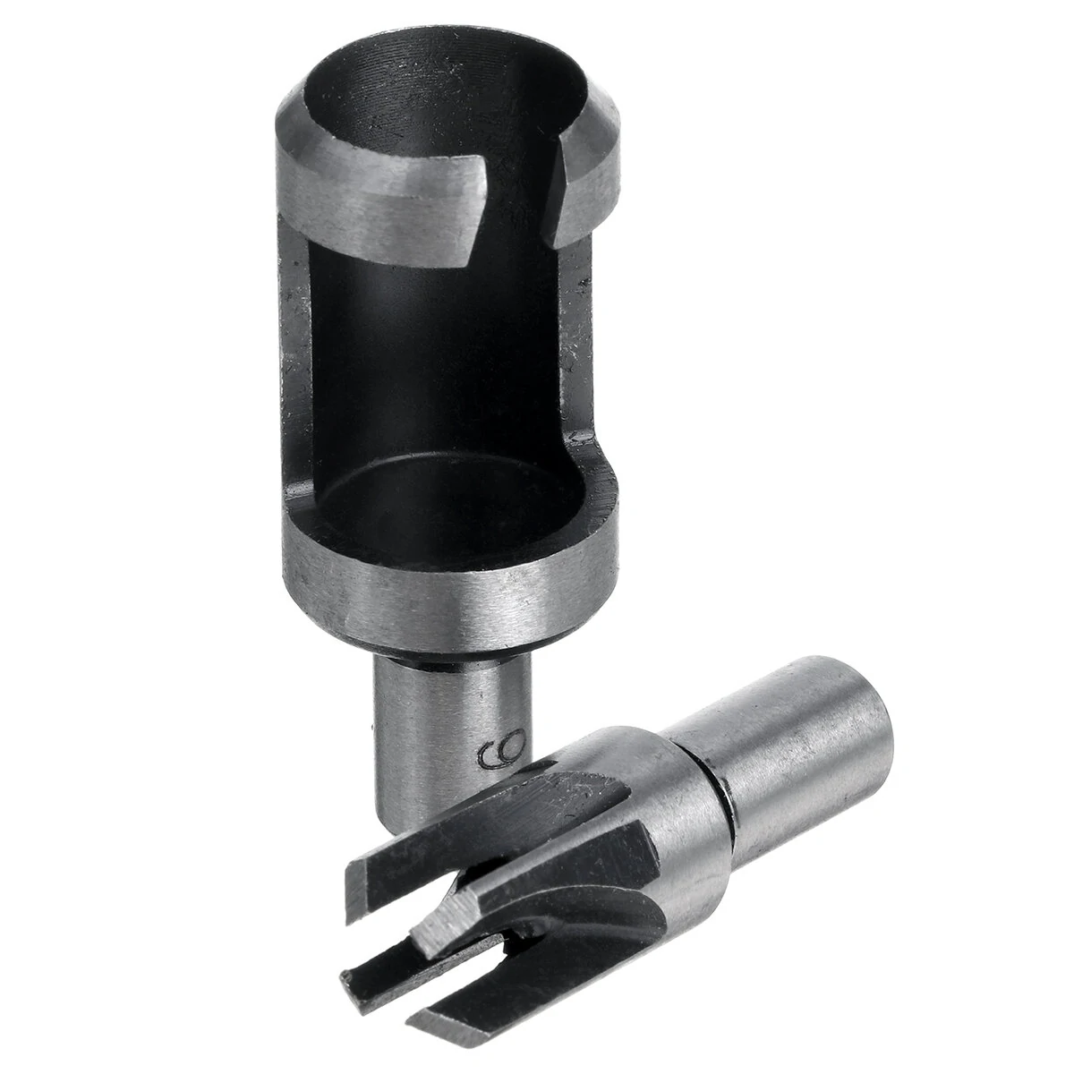 8pcs Wood Plug Hole Cutter Drill Bits Set | Dowel Maker Round Shank Tools - Image 5