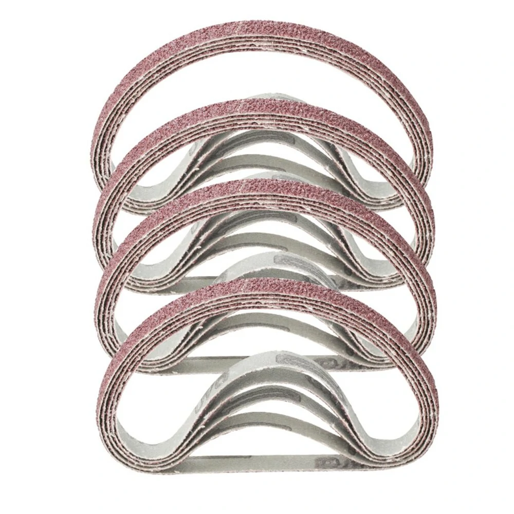 3M 10x330mm Sanding Belts - 20Pcs 40/60/80/120 Grit for Grinding & Polishing - Image 2