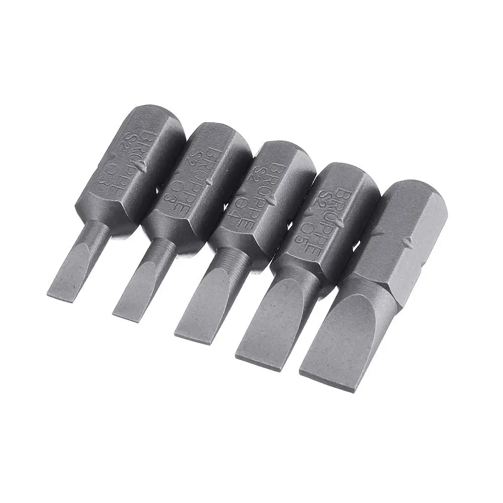 BROPPE 44Pcs Screwdriver Bit Set - Phillips Slotted Torx Hex - 1/4 Inch Shank - Image 2
