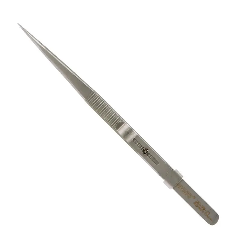 JAKEMY JM-T9-11 Anti-static Tweezers - 165mm Adjustable Stainless Steel - Image 2