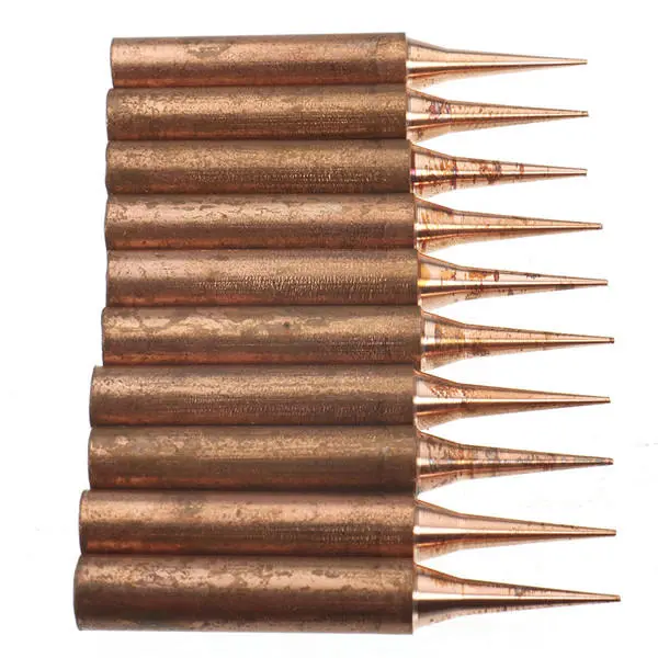 Tsui 10Pcs Copper 900M-T-I Soldering Iron Tips | For Soldering & Rework Station - Image 5