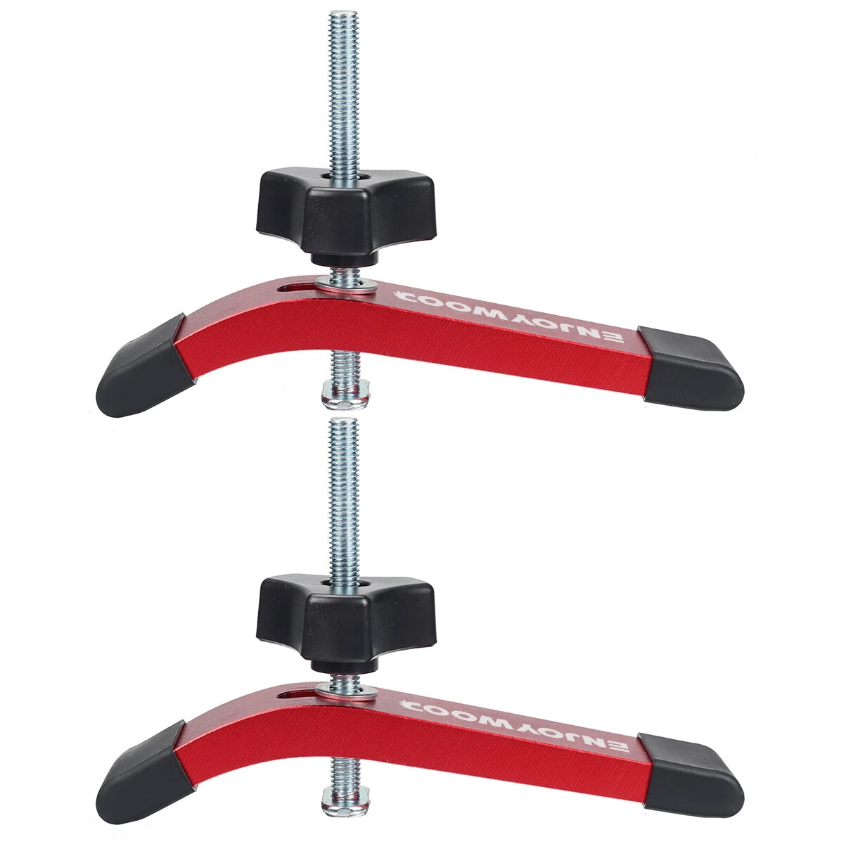 ENJOYWOOD T Track Hold Down Clamps 2 Pack - with T Bolts & Slider for Router CNC Table Saw - Image 5