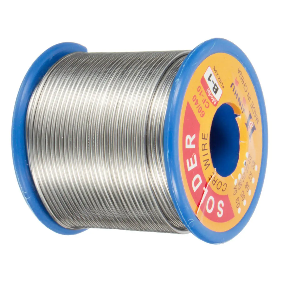 60/40 Tin Lead Solder Wire - 500g Roll, 1.5mm, 2.0% HQ Flux for Electronics - Image 2