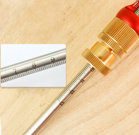 Brass European Style Scriber | Woodworking Parallel Line & Mortise Marking Gauge - Image 4