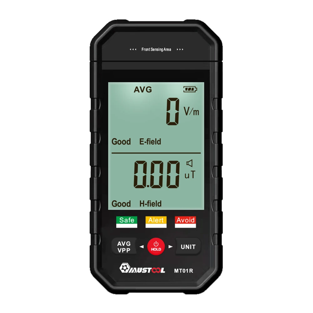 MT01R 3-inch EMF Tester | Electric & Magnetic Field Detector | Fast Radiation Assessment - Image 4