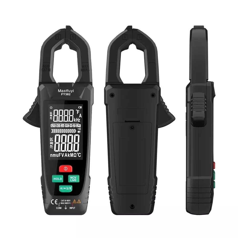 FUYI FY382 Digital Clamp Meter | 9999 Counts, Auto Range AC Voltage Current - Image 5