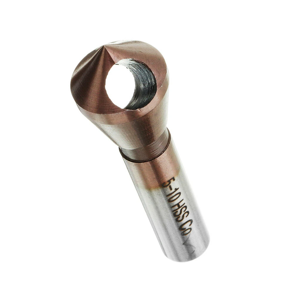 Drillpro M35 Cobalt Countersink Drill Bit | 2-15mm Deburring Chamfer Set - Image 5