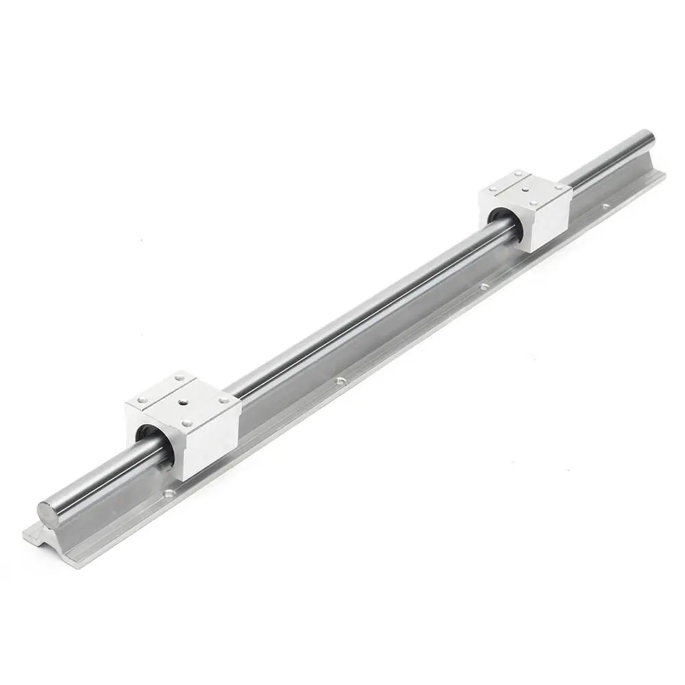 Machifit SBR16 600mm Linear Rail with 2 Bearing Blocks | CNC Guide Optical Axis - Image 2