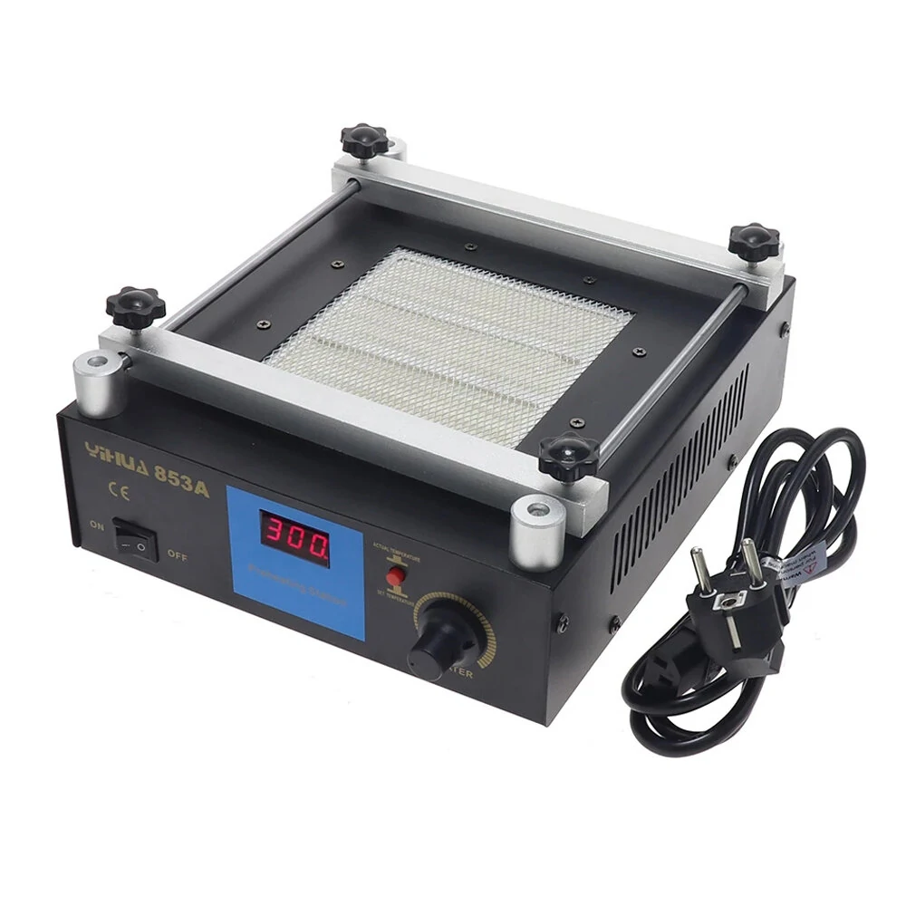YIHUA 853A Lead-Free BGA Rework Station | IR Preheater & Soldering Machine - Image 2