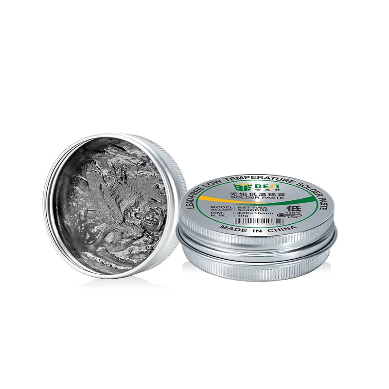 BEST BST-706A Solder Paste | Sn42Bi58 Low Temp Lead-Free for BGA SMT - Image 2