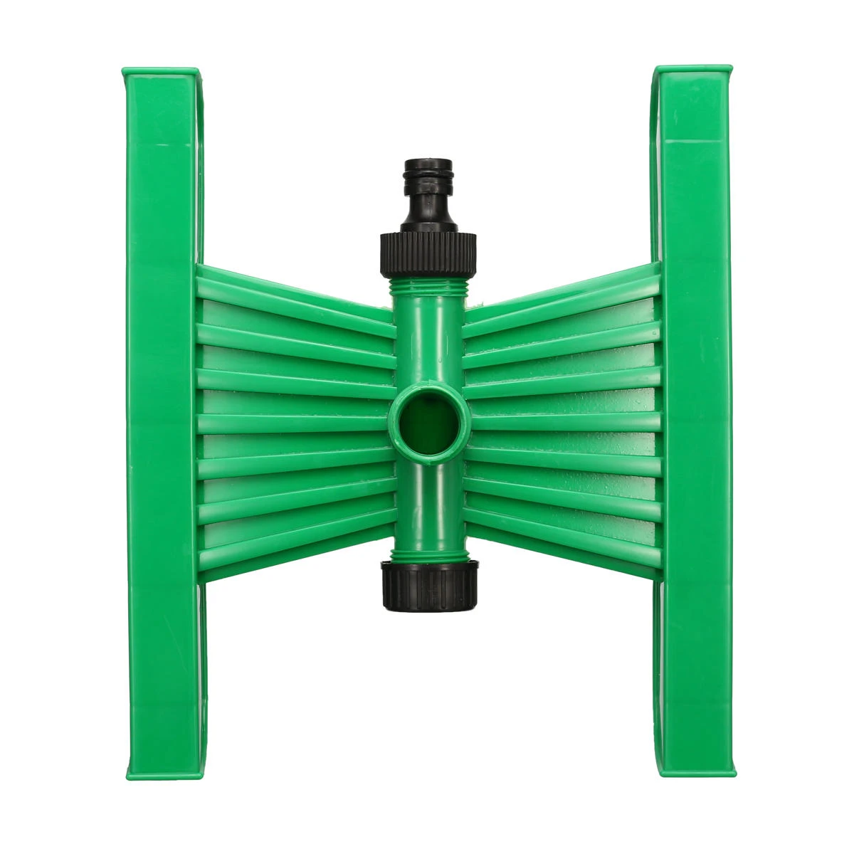 H Base Auto Rotating Lawn Sprinkler - Plastic Garden Watering Tool | Drill Attachment - Image 5
