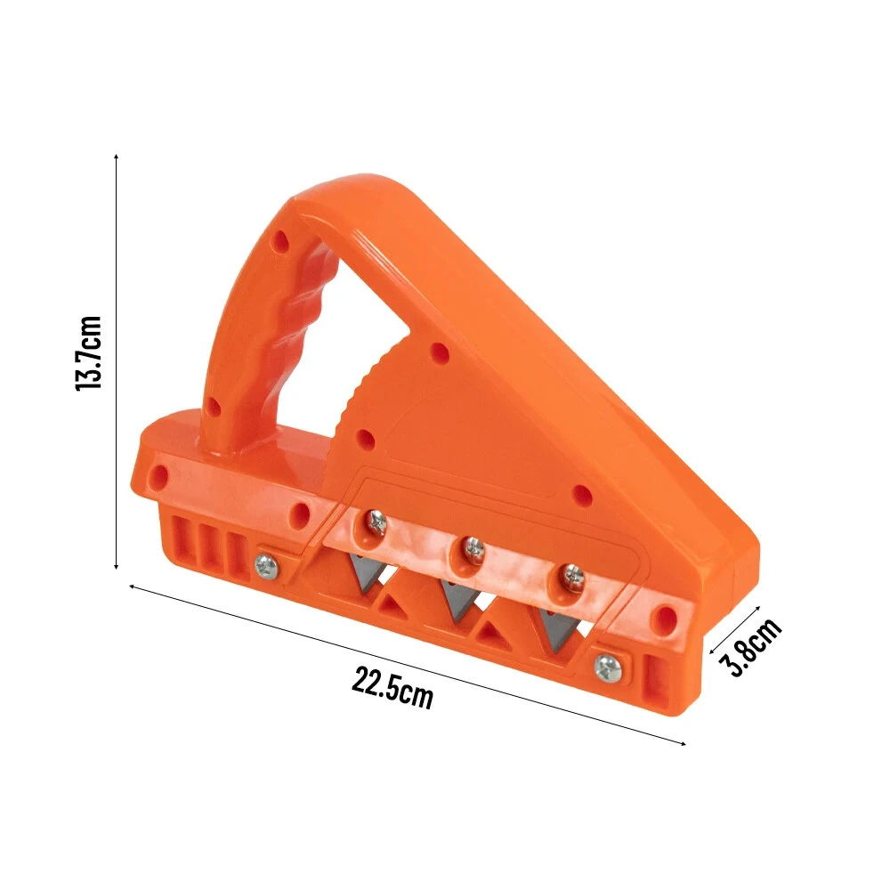 Gypsum Board Hand Plane - Drywall Edge Chamfering Tool for 45°/60° Angles - Image 5