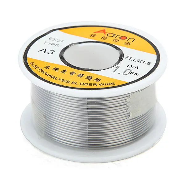 Aron Type-A3 1.0mm 100g 63/37 Tin Lead Solder Wire | Flux1.8 Rosin Core - Image 2