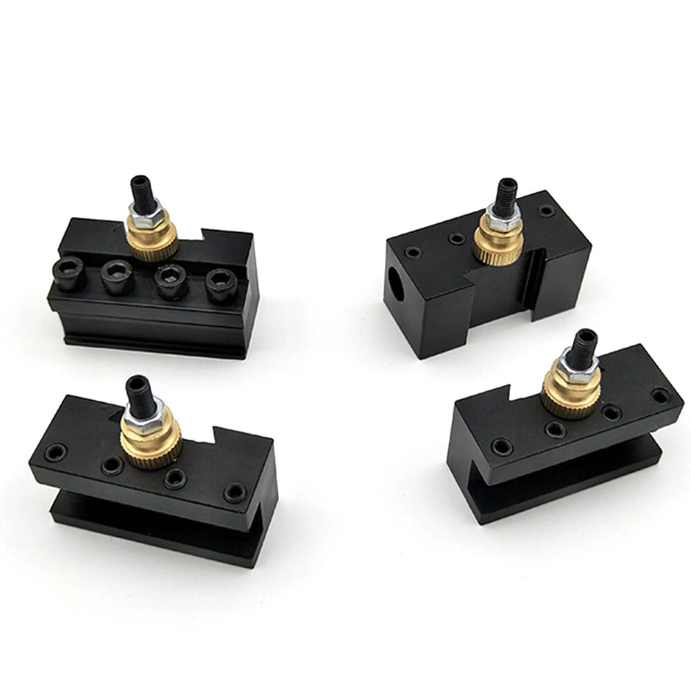 Mini Lathe Quick Change Tool Post Set - AXA Tool Holder for Woodworking & Turning - Image 3