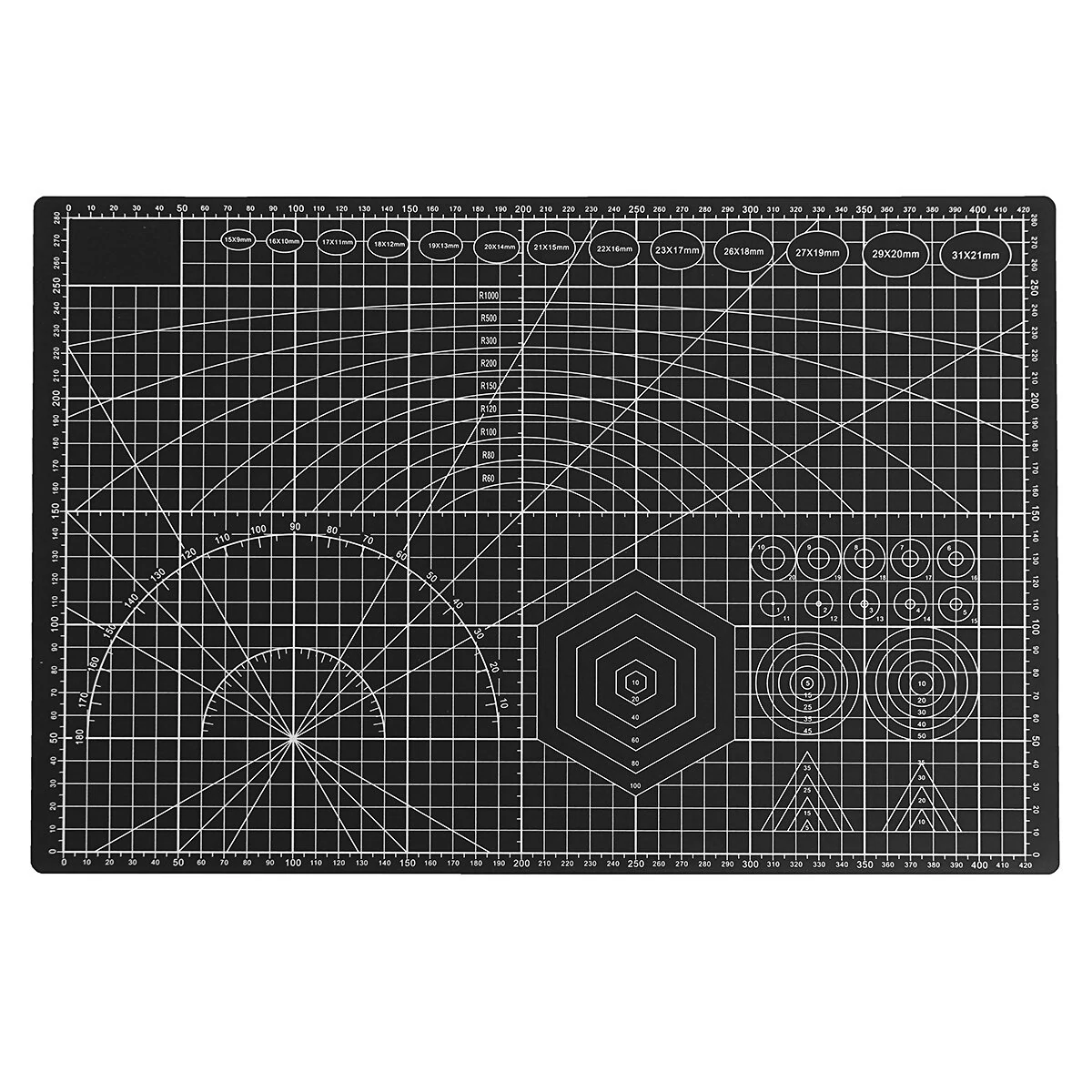 Self Healing Cutting Mat - Professional Double Sided Fabric Grid Mat - Image 4