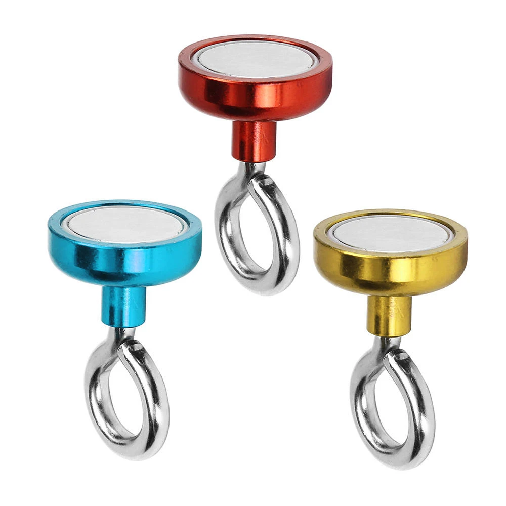 Effetool 25mm 22kg Neodymium Recovery Magnet - Fishing Magnet with Claw Hook - Image 3