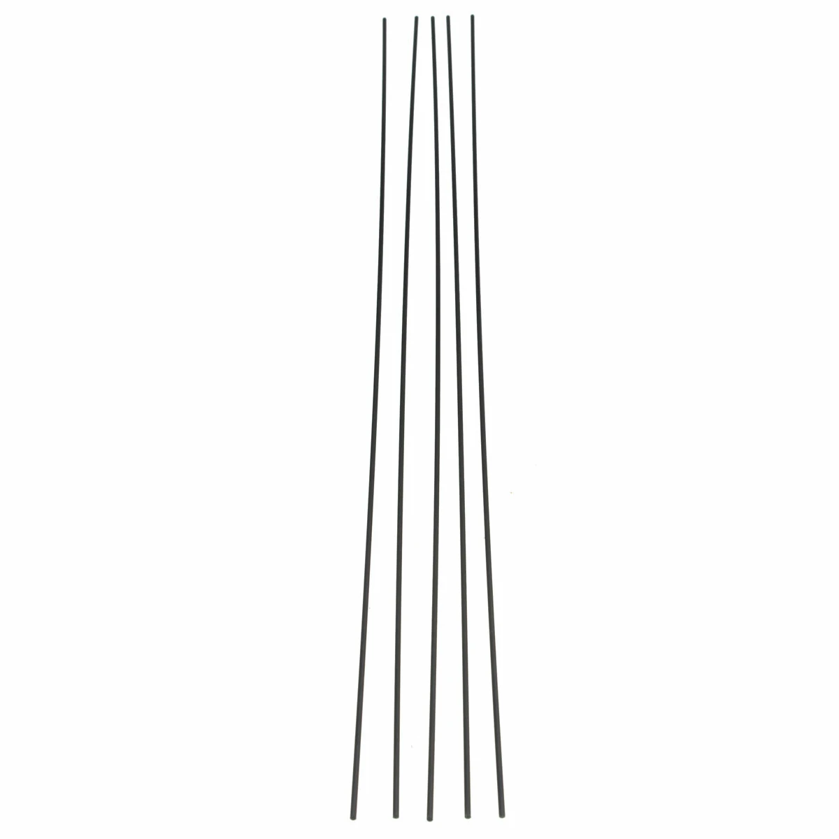 5pcs 2mm x 500mm Carbon Fiber Rods | Matte Tube for RC Airplane - Image 2