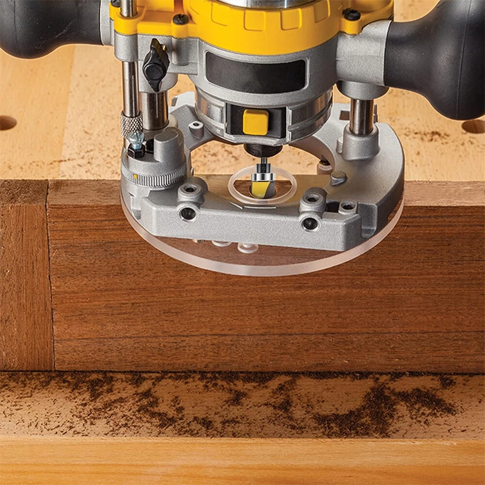 3pcs Multi-size Shank Round Nose Router Bits with Bearing | Carbide Woodworking Cutter - Image 4