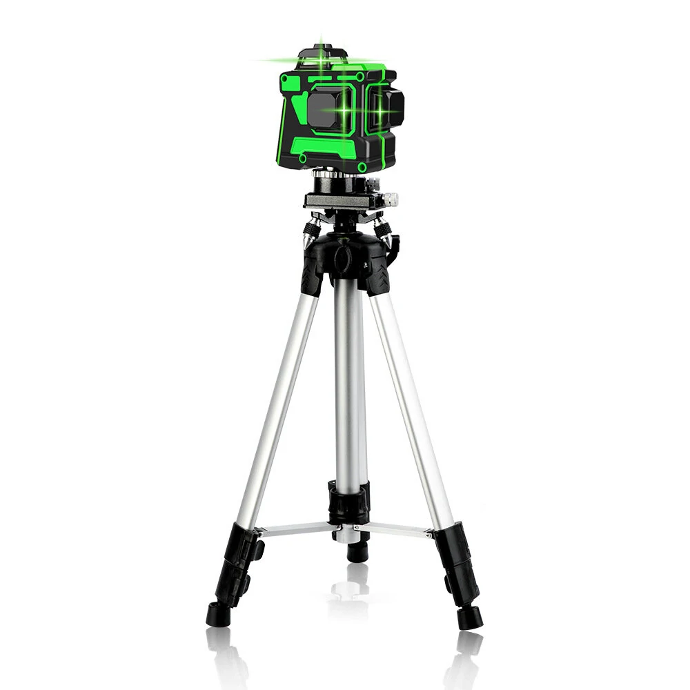 3D 12-Line Green Laser Level | Self-Leveling 360° Rotary Measure Tool - Image 4