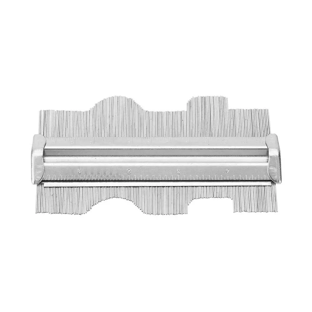Drillpro 125mm Stainless Steel Contour Gauge | Woodworking Profile Tool - Image 2