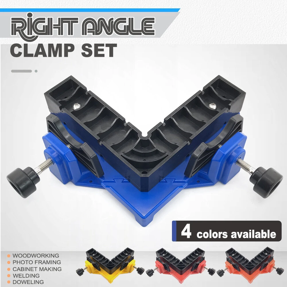 ABS Right Angle Wood Clamp - Adjustable 90 Degree Corner Clamp for Framing & Cabinet Making - Image 3