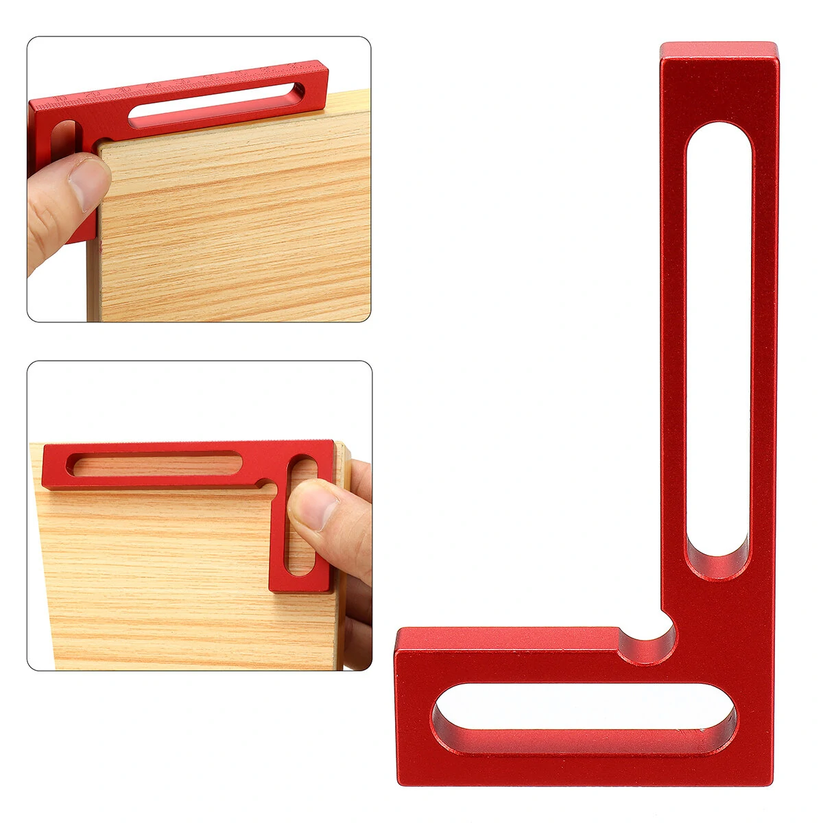 90 Degree Positioning Squares - Right Angle Woodworking Clamp & Corner Clamping Tool - Image 4