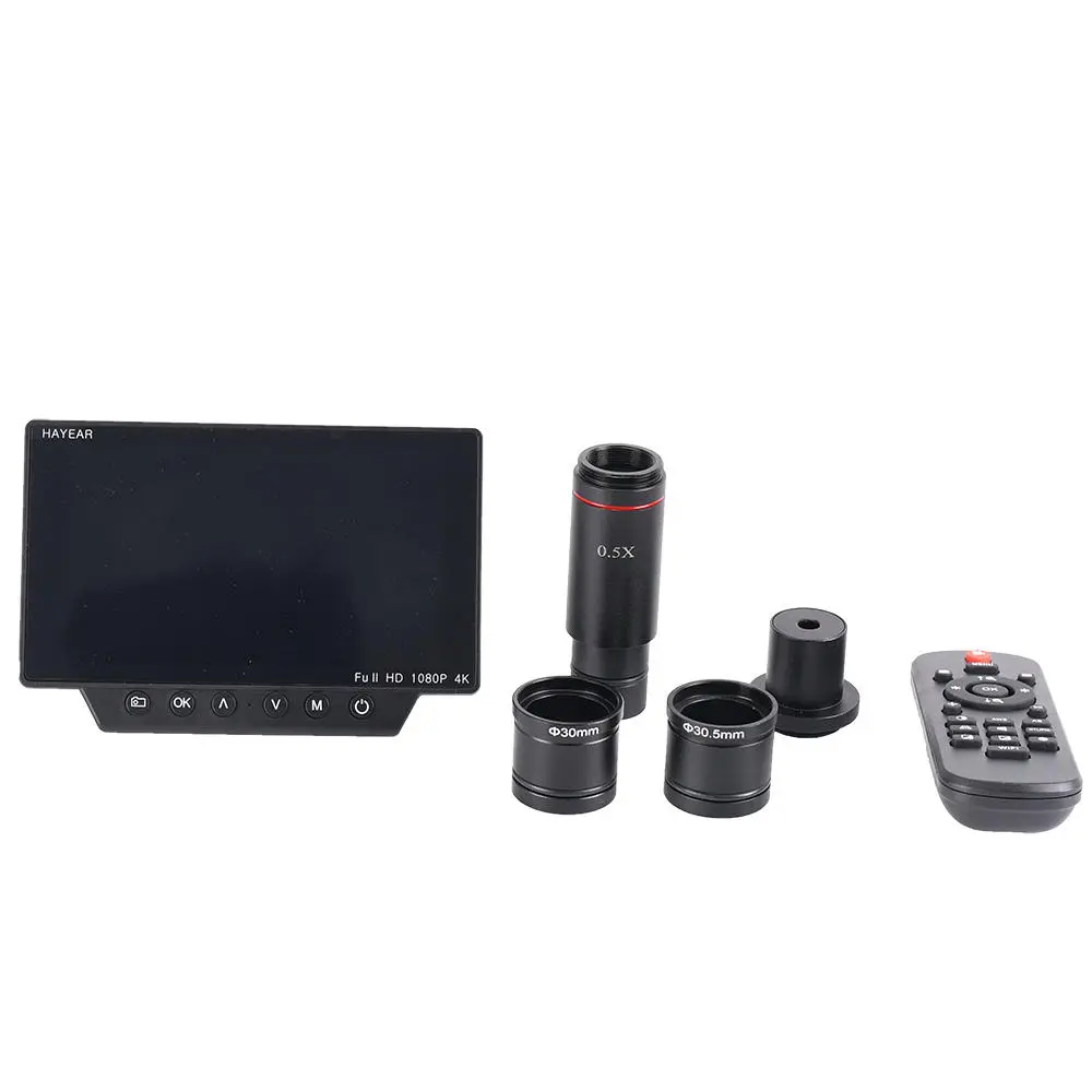 HAYEAR HY-1070 Digital Microscope - 16MP 4K USB & WiFi - with 1.0X 0.5X C-Mount Adapter - Image 3