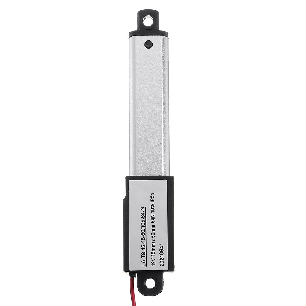 Machifit 10-100mm Stroke Mini Linear Actuator | DC 6V/12V 15mm/s | Electric Lift Motor - Image 3