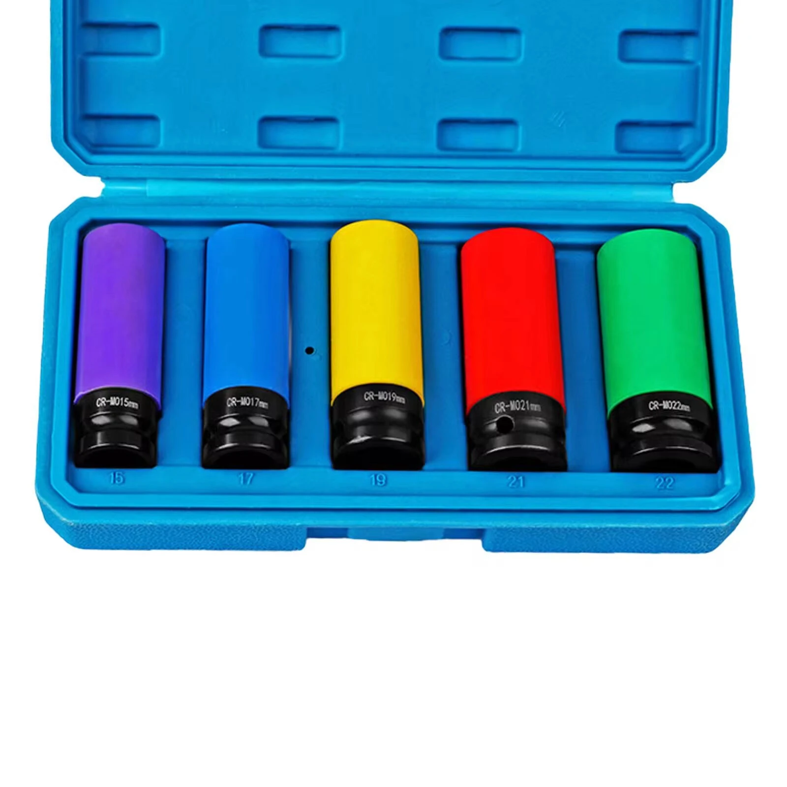 3/4/5/6PCS Thin Wall Impact Socket Set | Wheel Lug Nut Remover & Protector - Image 3