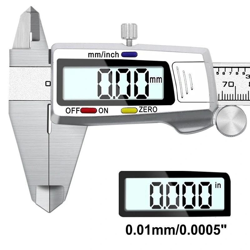 ETOPOO Digital Vernier Caliper 0-150mm | Stainless Steel | 0.01mm Accuracy - Image 2