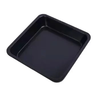 Non-stick 8 Inch Round & Square Cake Tin Set | Baking Tray Oven Mould - Image 3