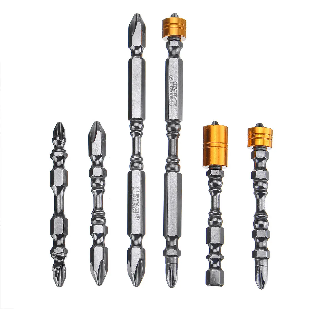 Alloy Steel Cross Two-Headed Screwdriver Bit - Wear-Resistant Electric Tool - Image 3