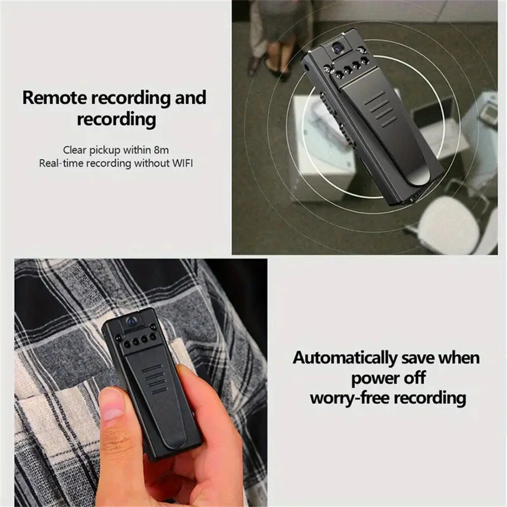 HD 1080P Sport Camera with WIFI & Night Vision - 130° Rotating Lens, Motion Activated, Rechargeable - Image 5
